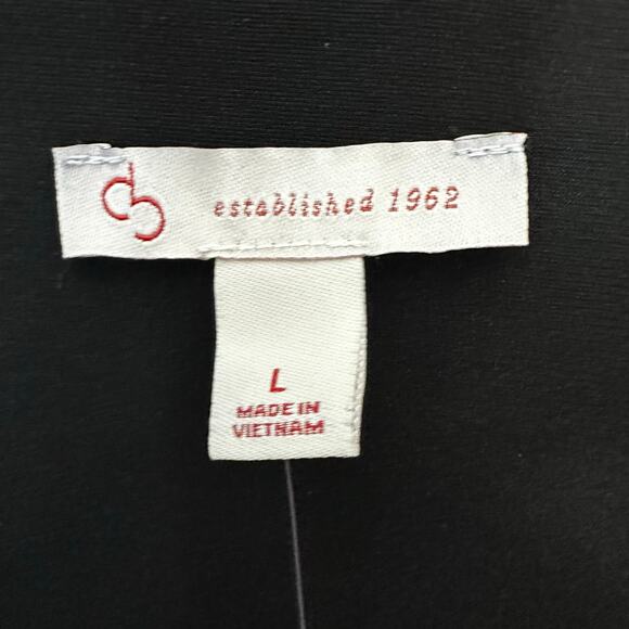 Dressbarn‎ Womens Cape Blouse Size Large Pullover Floral V Neck Stretch Comfort - Picture 2 of 10